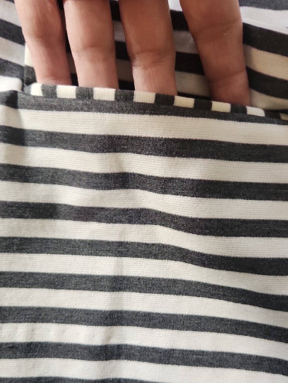 Catherine Malandrino Black and White Striped Single-Button Blazer - Picture 4 of 14